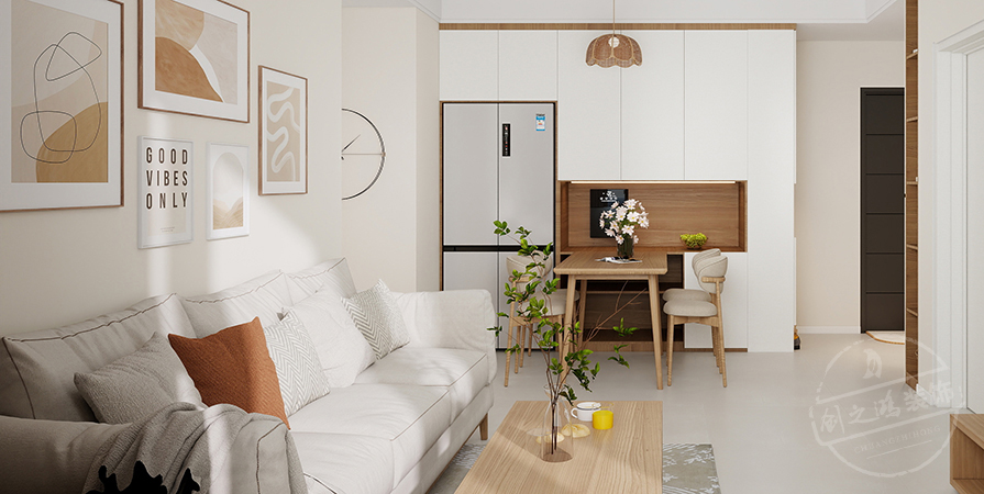 东祥里89㎡原木风格两居室原创案例