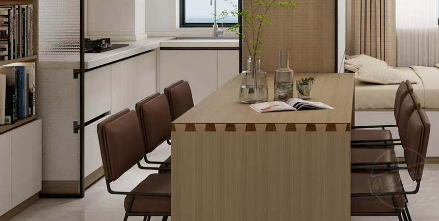 天房海河湾57㎡简约风格小户型改造案例