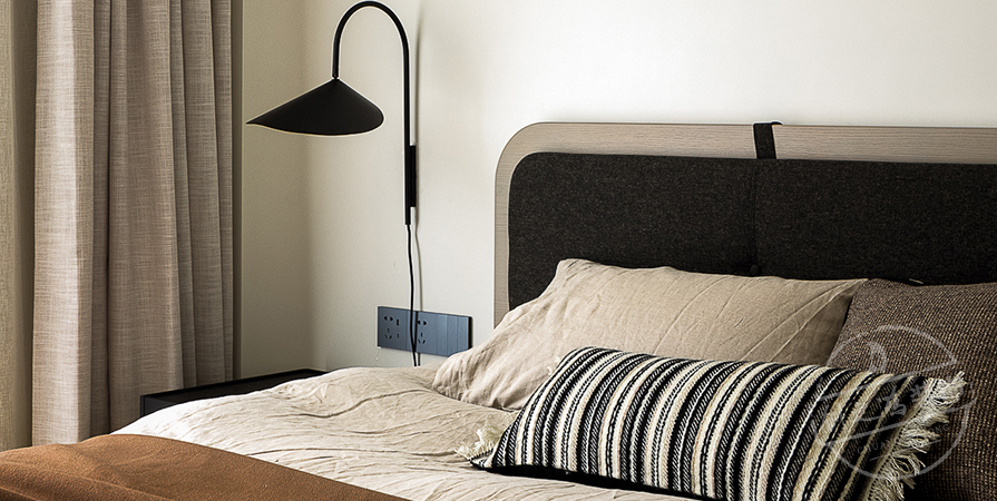 远洋未来城118㎡极简风格三居室装修案例