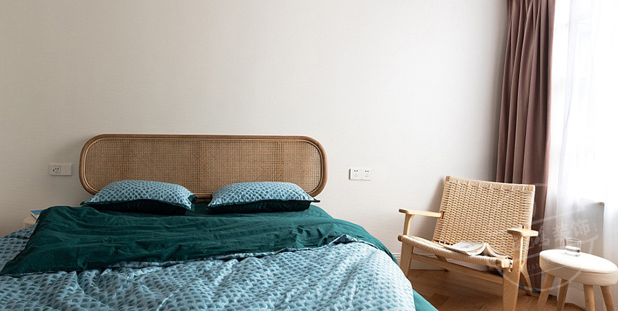 时代之城·清溪118㎡奶油风格三居室装修案例