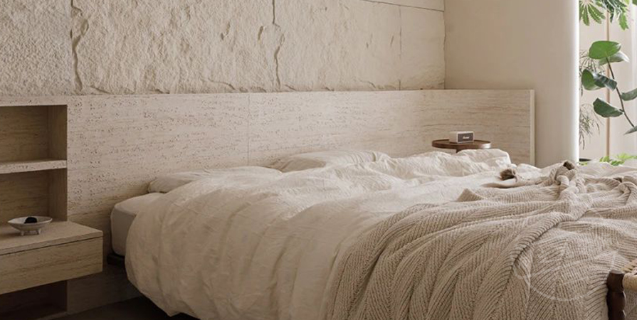 中交春风景里100㎡法式风格三居室装修案例