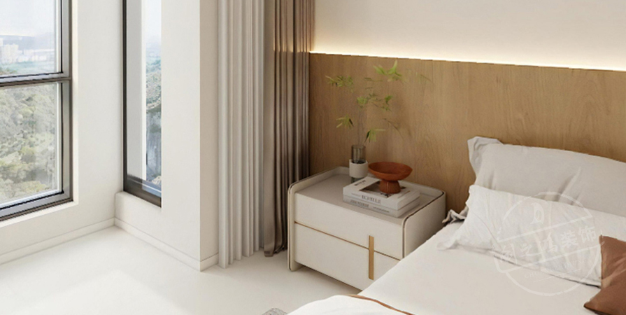 河海花园107㎡现代风格两居室原创案例