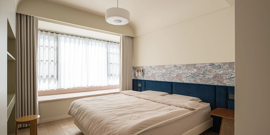 中车·中环学府110㎡法式风格三居室装修案例