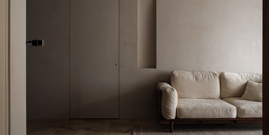 桂语映月130㎡中古风格三居室装修案例