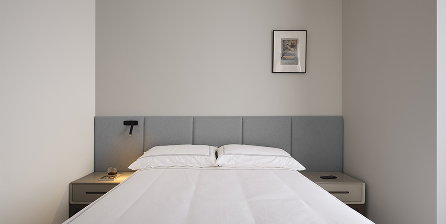 桂语映月100㎡现代简约三居室装修案例