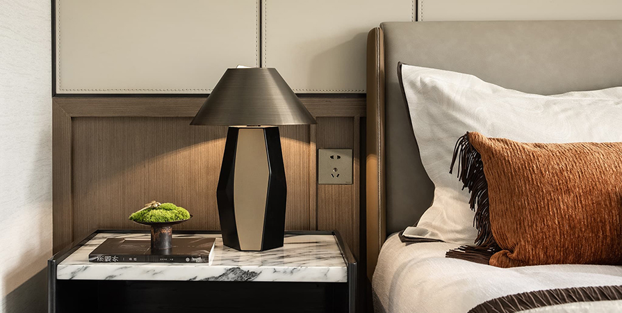 绿城·桂月云翠126㎡新中式风三居室装修案例