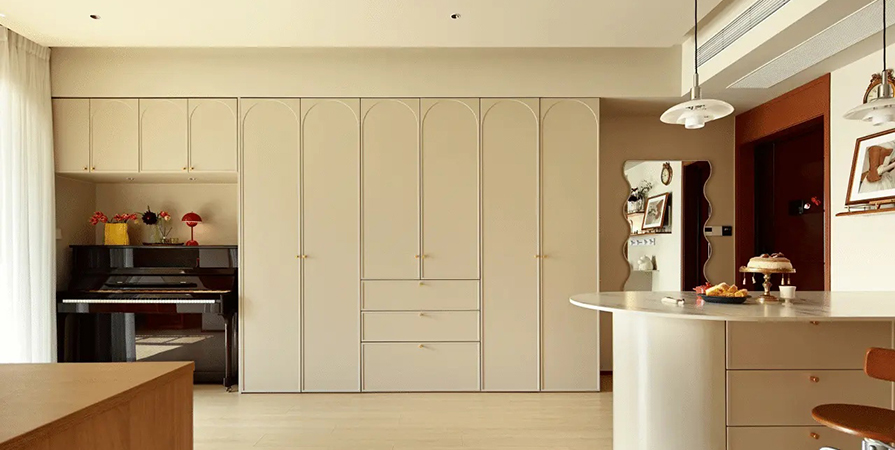 桂语映月85㎡法式风格两居室装修案例