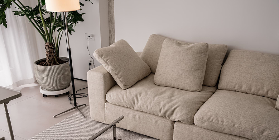 绿城·桂月雲翠89㎡简约风格三居室装修案例