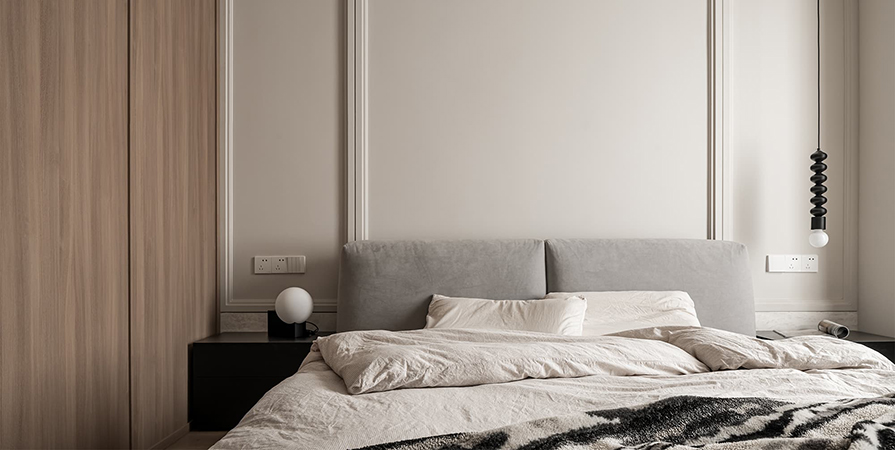 绿城·桂月雲翠89㎡简约风格三居室装修案例