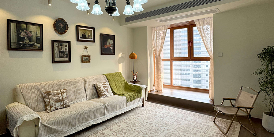 汇通大厦121㎡简美风格两居室原创案例