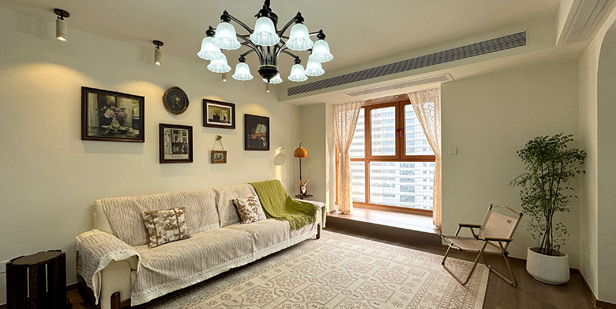 汇通大厦121㎡简美风格两居室原创案例