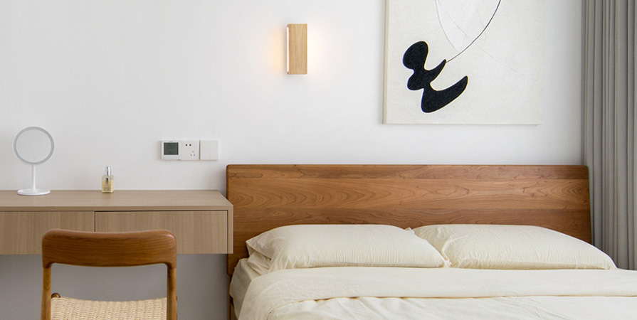 中储城邦140㎡原木风格三居室装修案例