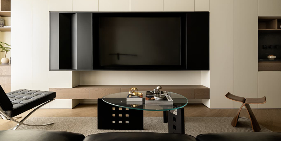 未来城89㎡简约风格三居室装修案例