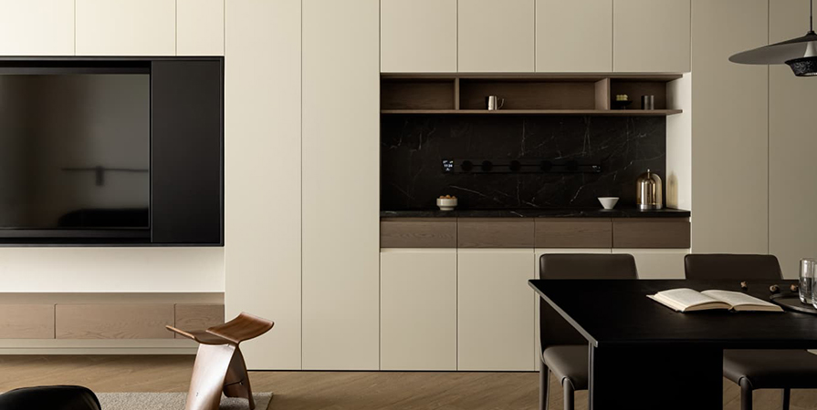 未来城89㎡简约风格三居室装修案例