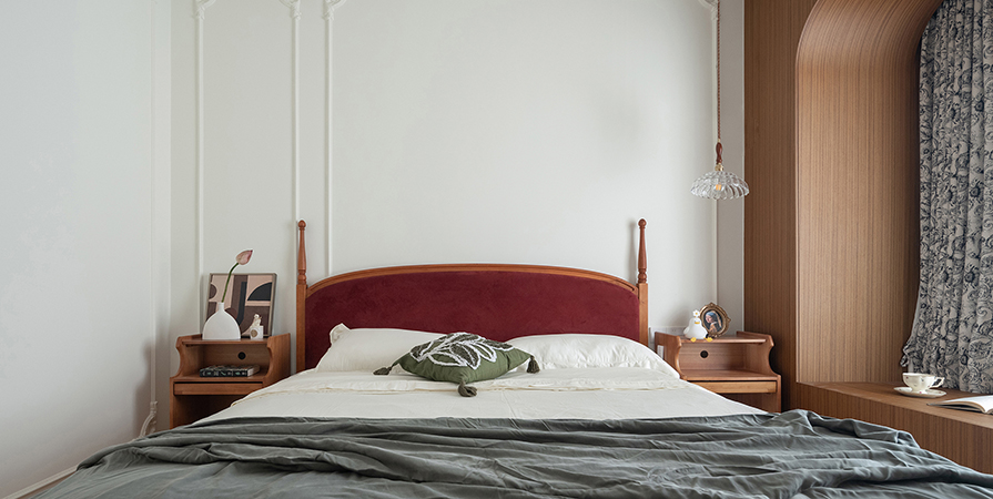 龙曜城110㎡法式风格三居室装修案例