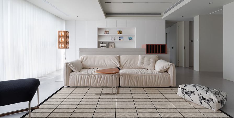 中建理想城143㎡简约风格三居室装修案例