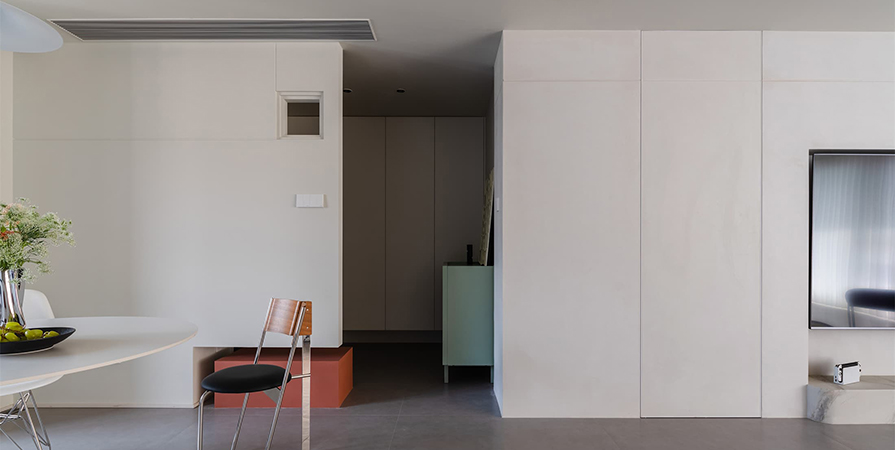 中建理想城143㎡简约风格三居室装修案例