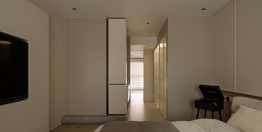 城东春晓126㎡奶油风格三居室装修案例