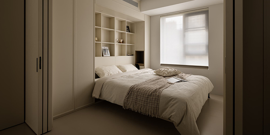 城东春晓126㎡奶油风格三居室装修案例