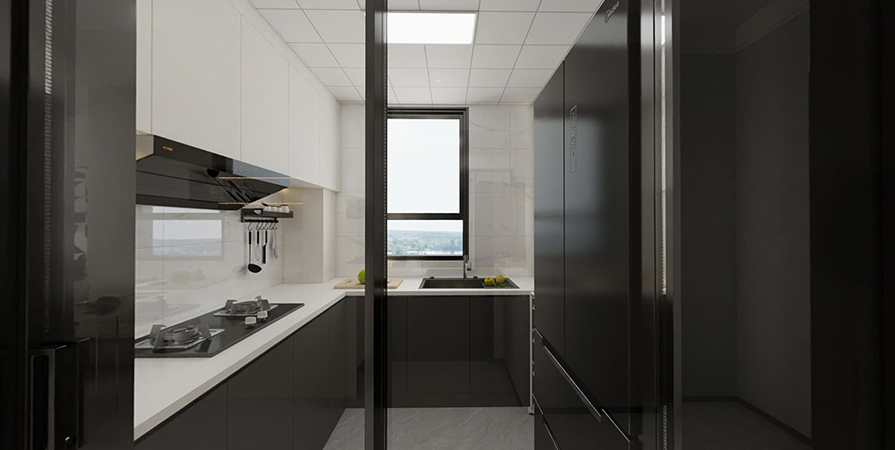 中海·学府源境91㎡简约风格三居室原创案例