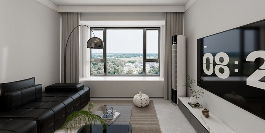 中海·学府源境91㎡简约风格三居室原创案例