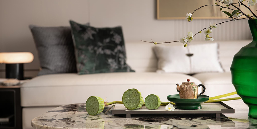 格调步庭124㎡宋氏美学风格三居室装修案例