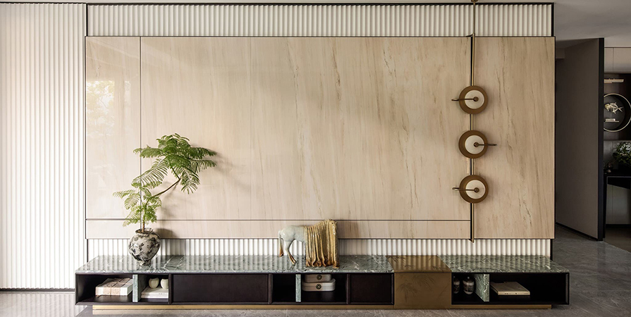 格调步庭124㎡宋氏美学风格三居室装修案例