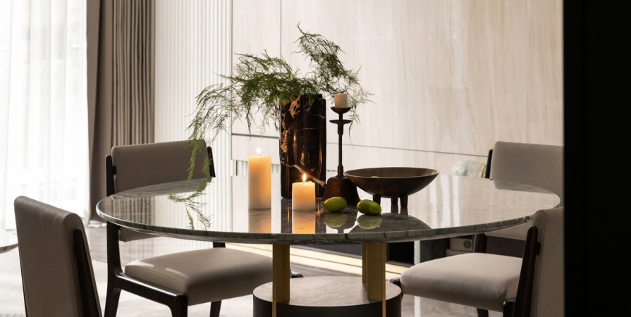 格调步庭124㎡宋氏美学风格三居室装修案例