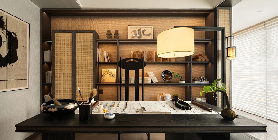 中建理想城143㎡宋氏美学风格三居室装修案例