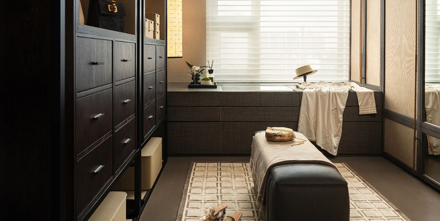 中建理想城143㎡宋氏美学风格三居室装修案例