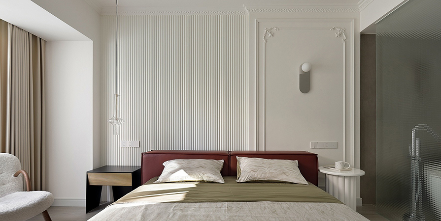 格调松蕉128㎡法式风格三居室装修案例