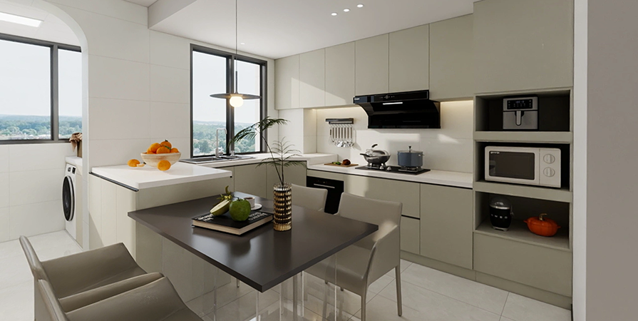 星河湾花苑133㎡简约风格三居室原创案例