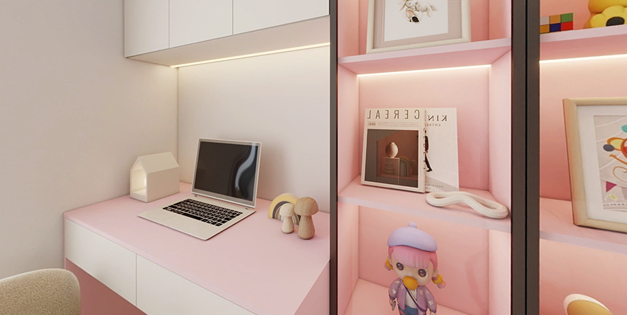 星河湾花苑133㎡简约风格三居室原创案例