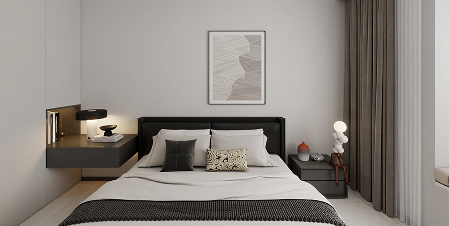 星河湾花苑133㎡简约风格三居室原创案例