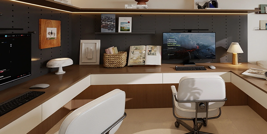 恋日风景100㎡中古风格两居室原创案例