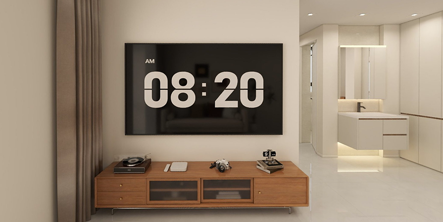 金芳园85㎡原木风格两居室原创案例