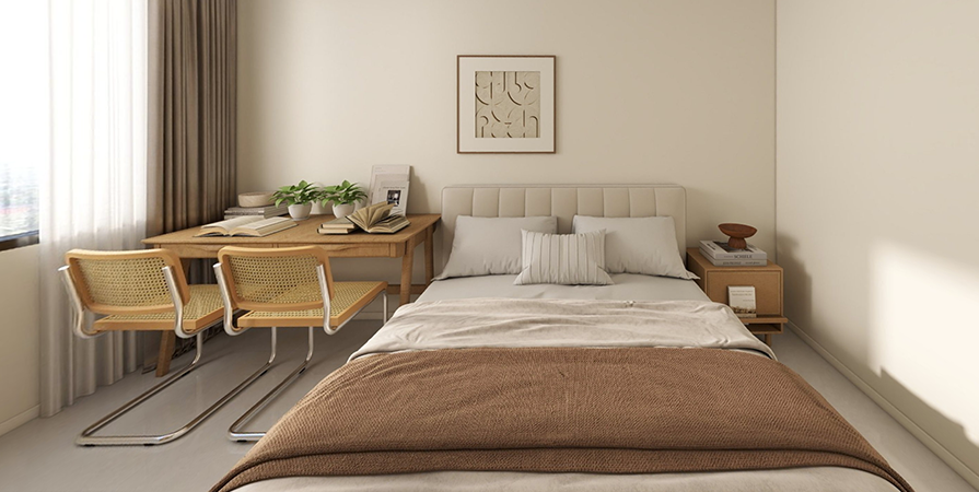 阳光100国际新城150㎡原木风格四居室原创案例